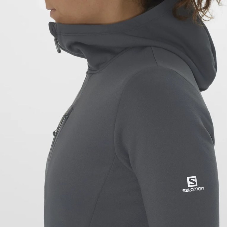 Black Salomon Essential Xwarm Women's Jackets | IE TB1925